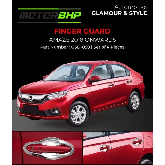 Buy Honda Amaze Finger Guard Chrome Car Accessories Online ...